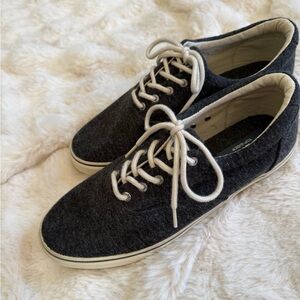 Sperry Men's Charcoal and Cream Sneakers